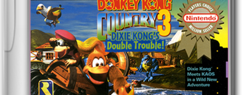 Donkey Kong Country 3 Dixie Kongs Double Trouble SNES