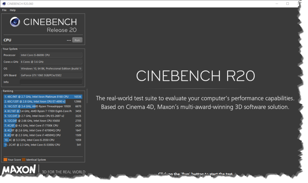 Cinebench R15 & R20 Español Pc – aquiyahorajuegos