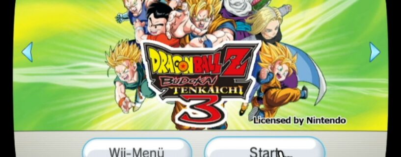 Dragon Ball Z Budokai Tenkaichi 3 Wii