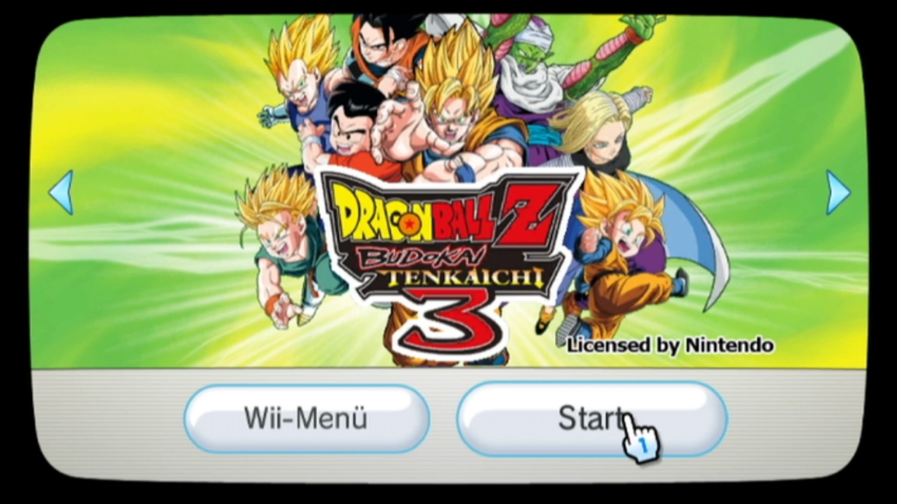 Dragon Ball Z Budokai Tenkaichi 3 Wii