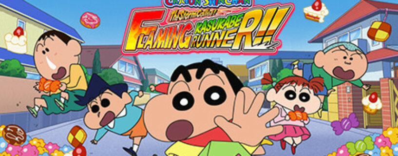 CRAYON SHINCHAN ¡Llamando al viento! ¡El CORREDOR de las llamas de KASUKABE! Español Pc